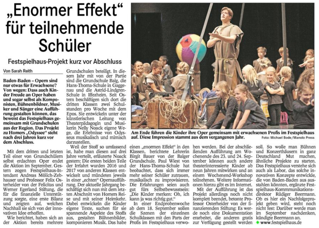 20180629_Badisches Tagblatt_Lokales_Bericht_Vorschau_Odyssee